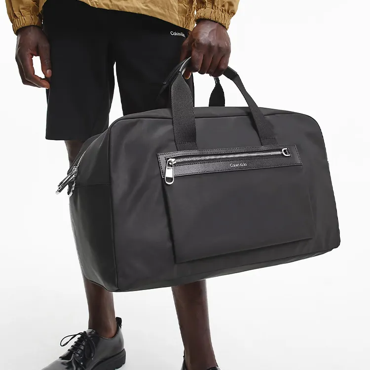 CALVIN KLEIN Polyester Travel Bag Shoulder Bag Crossbody Bag Handbag Men's Black-6