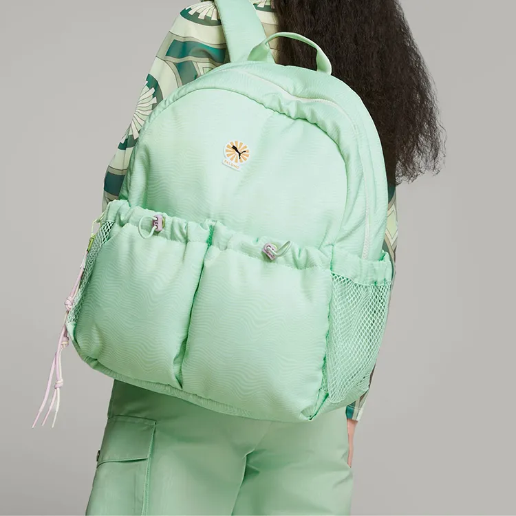 PUMA PALOMO Collaboration Polyester Backpack Unisex Green-2