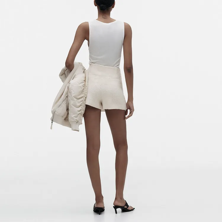 ZARA Casual Shorts Women's White-2
