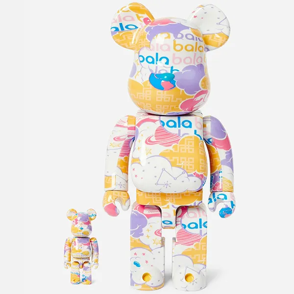 BE@RBRICK x BALABALA X Medicom Toy Brand Collaboration Collection Trendy Figures 7cm/28cm-2