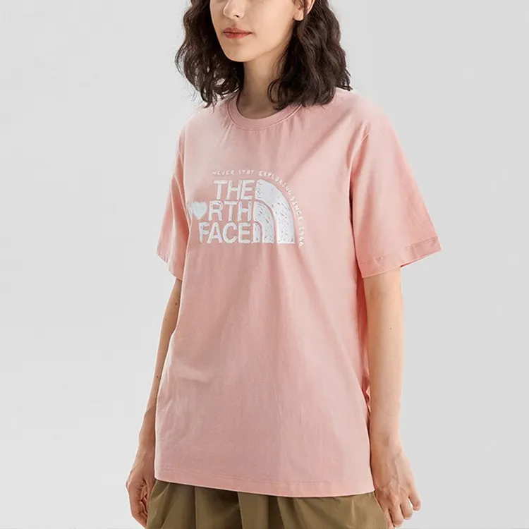 THE NORTH FACE T Shirt Unisex Pink-2