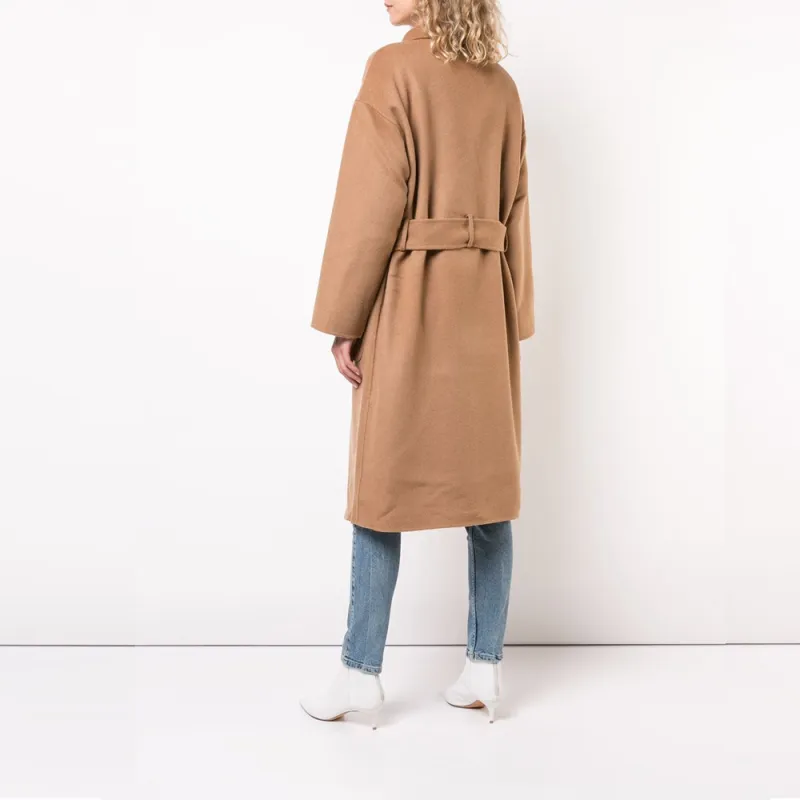 Anine Bing Dylan Belted Double breasted Coat-3