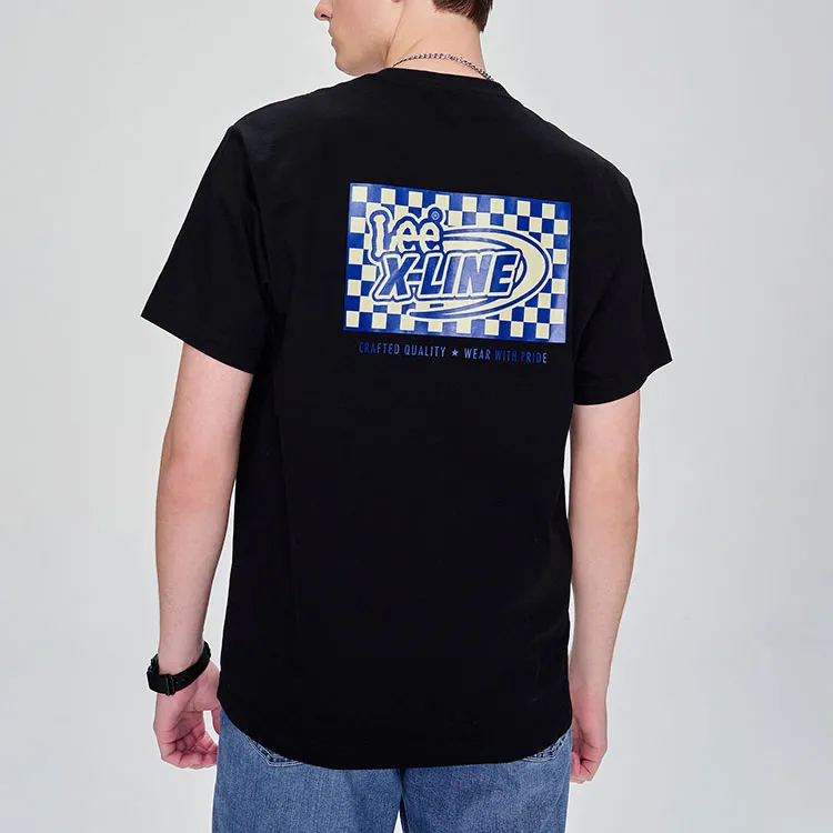 Lee T Shirts Men Black-3
