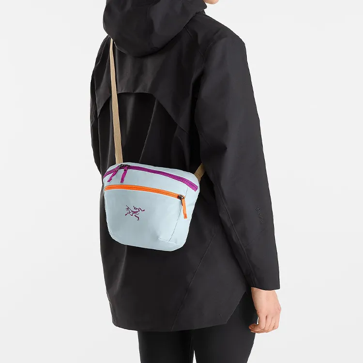 Arcteryx Mantis 2 Nylon One Shoulder Crossbody Fanny Pack Regular Unisex Blue-4