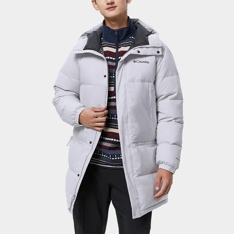 Columbia Omni Heat Down Jacket Men's Gray-3