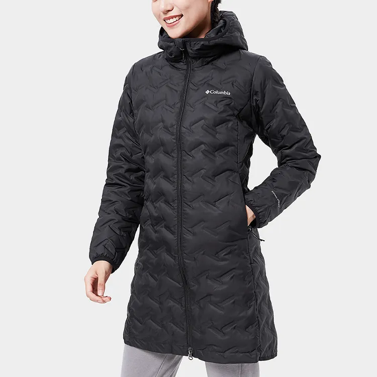 Columbia Delta Ridge Down Jackets Women's Black-4