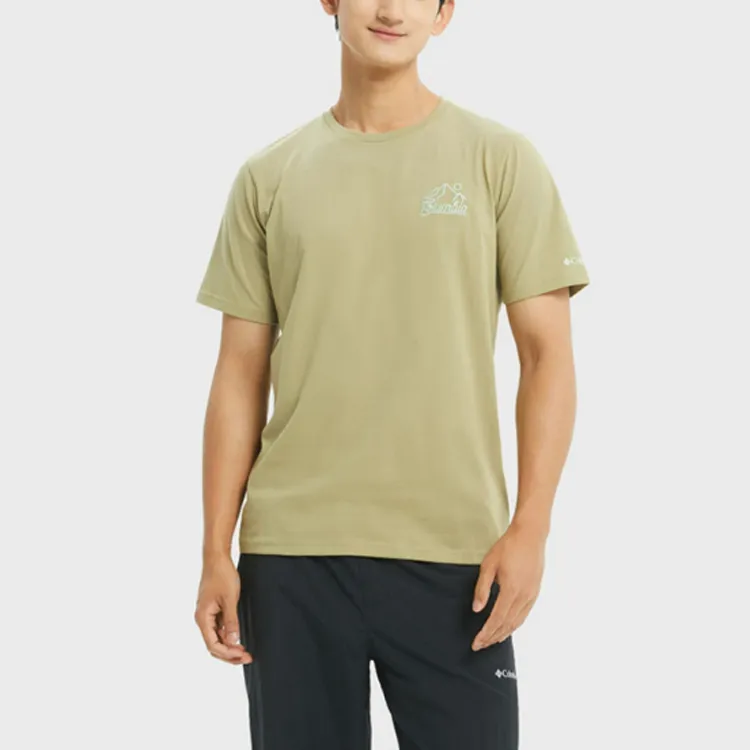 Columbia City Outdoor Collection T Shirt Men's Khaki-2