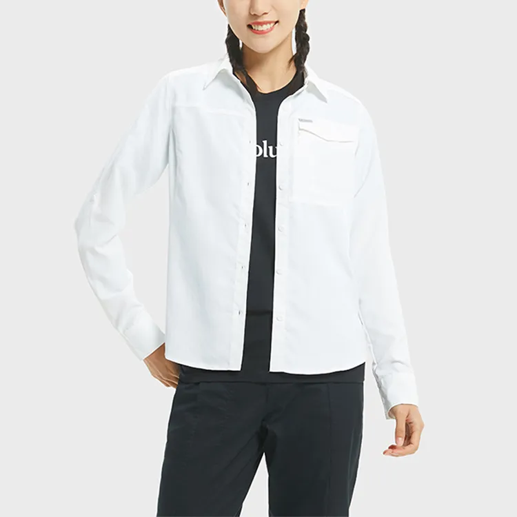 Columbia Shirts Women's White-2