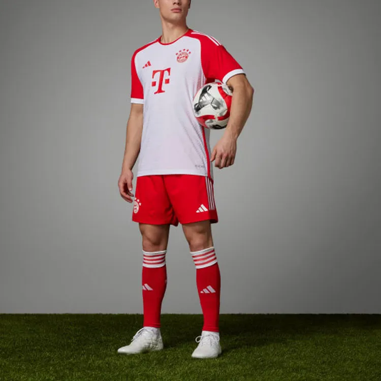 Adidas Bayern Munich Soccer Jerseys Men White-4