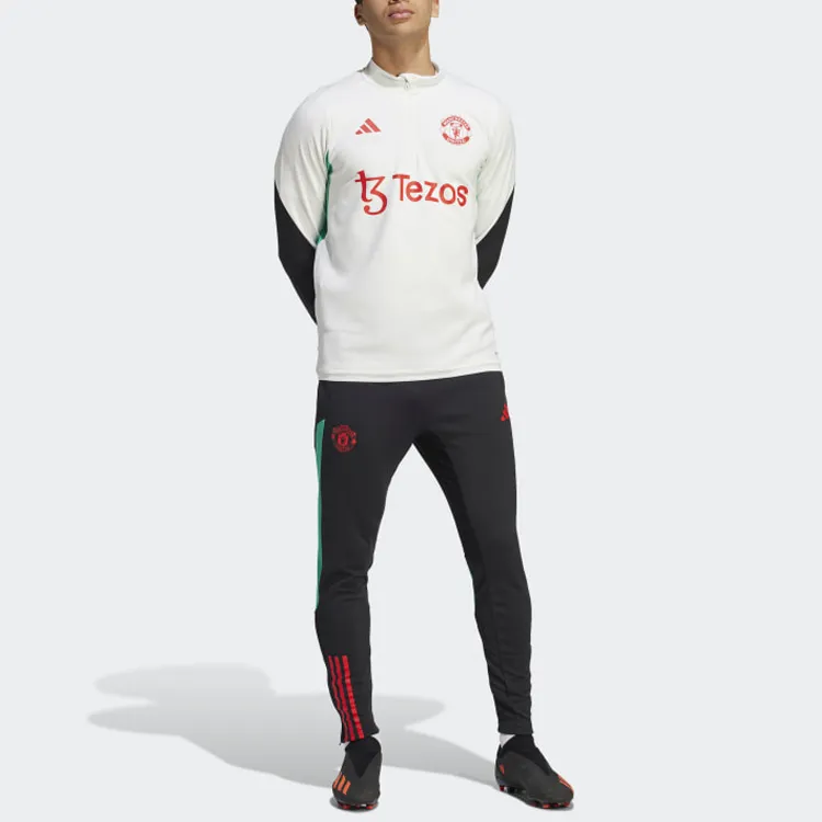 Adidas Manchester United Soccer Jerseys Men White-4