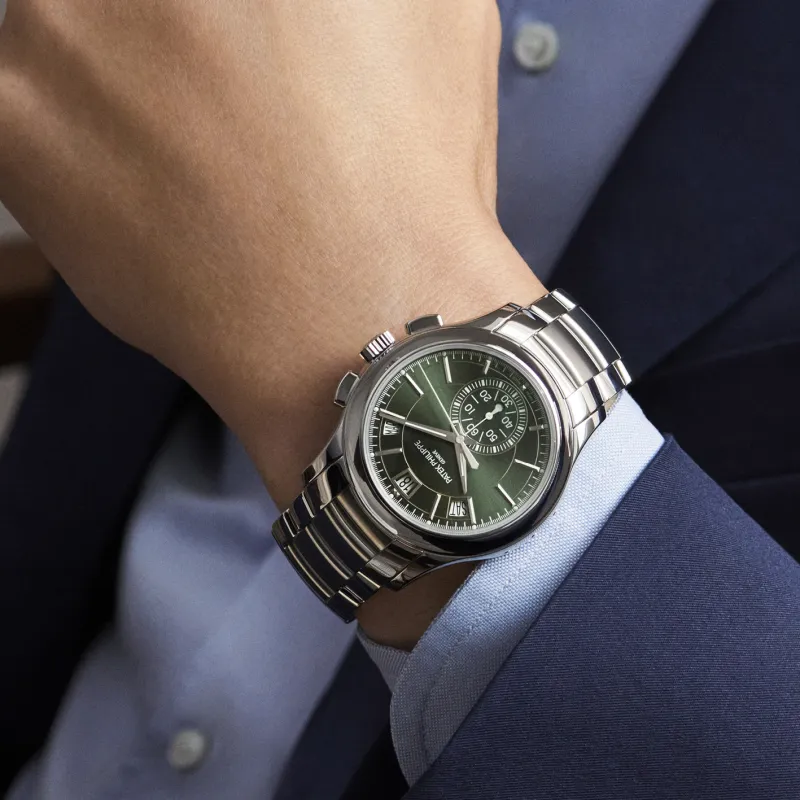 PATEK PHILIPPE Men Complex Function Chronograph Series Watch-3