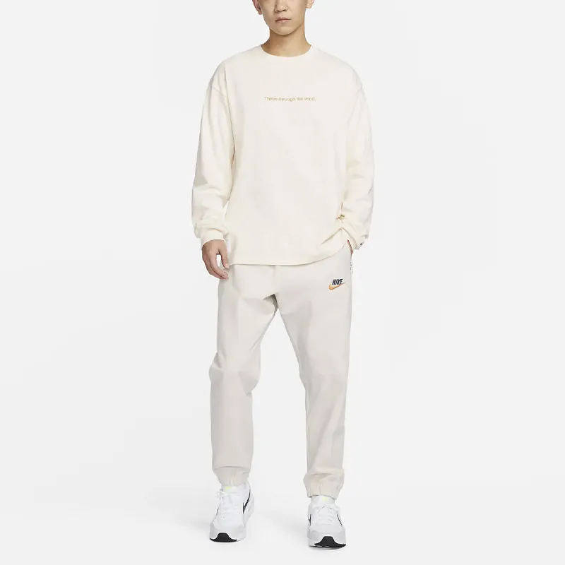 Nike T Shirt Men's Light Ivory White-2