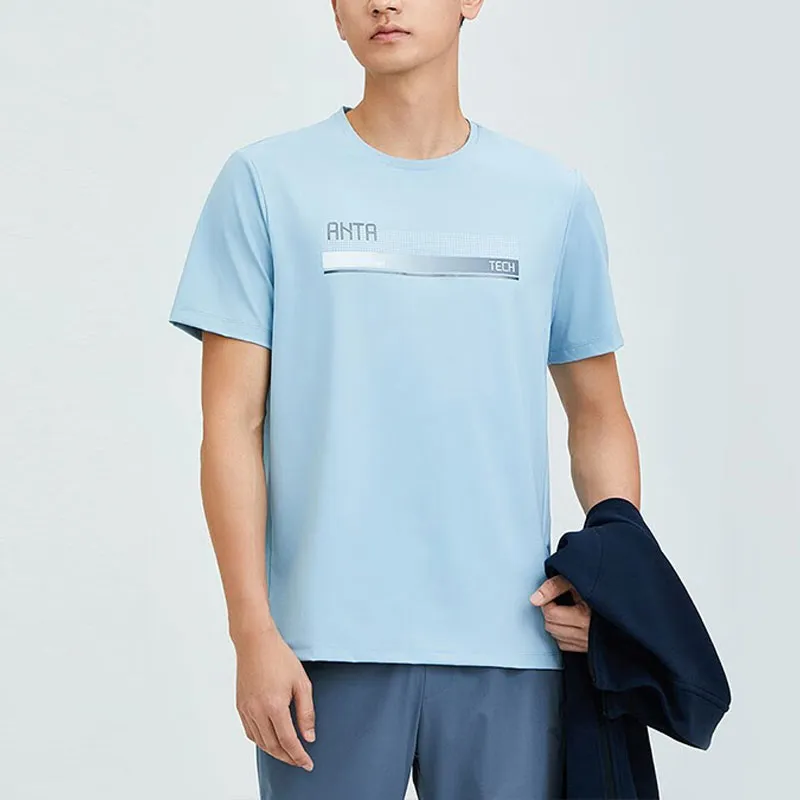 ANTA Variety Training Collection T Shirts Men Yoo Blue-4
