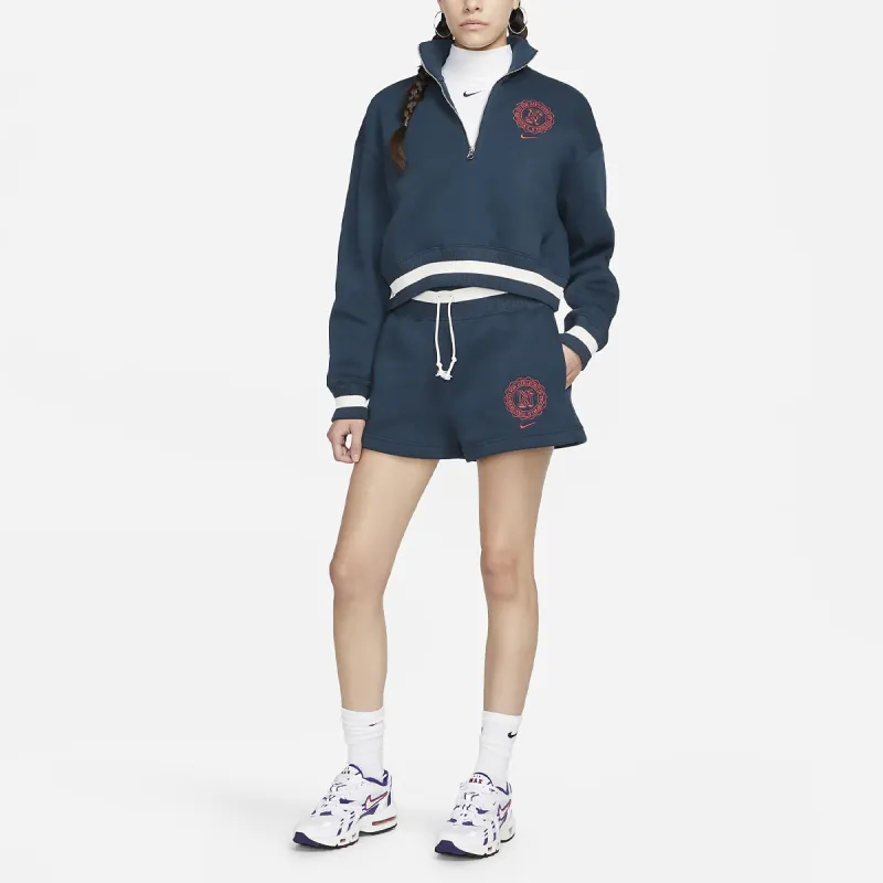 Nike Sweatshirts Women's Marine Blue-2
