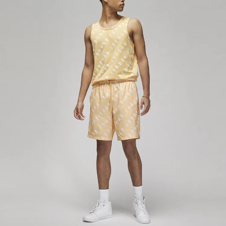Jordan Essentials Casual Shorts Men Gold-3