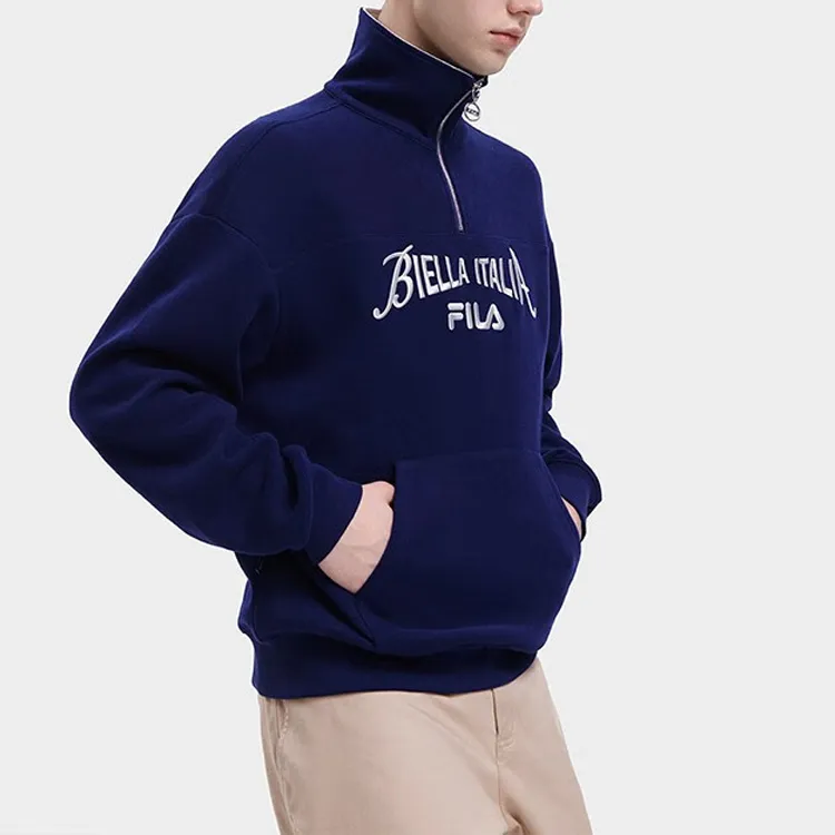 FILA Sweatshirt Unisex Deep Sea Blue-3