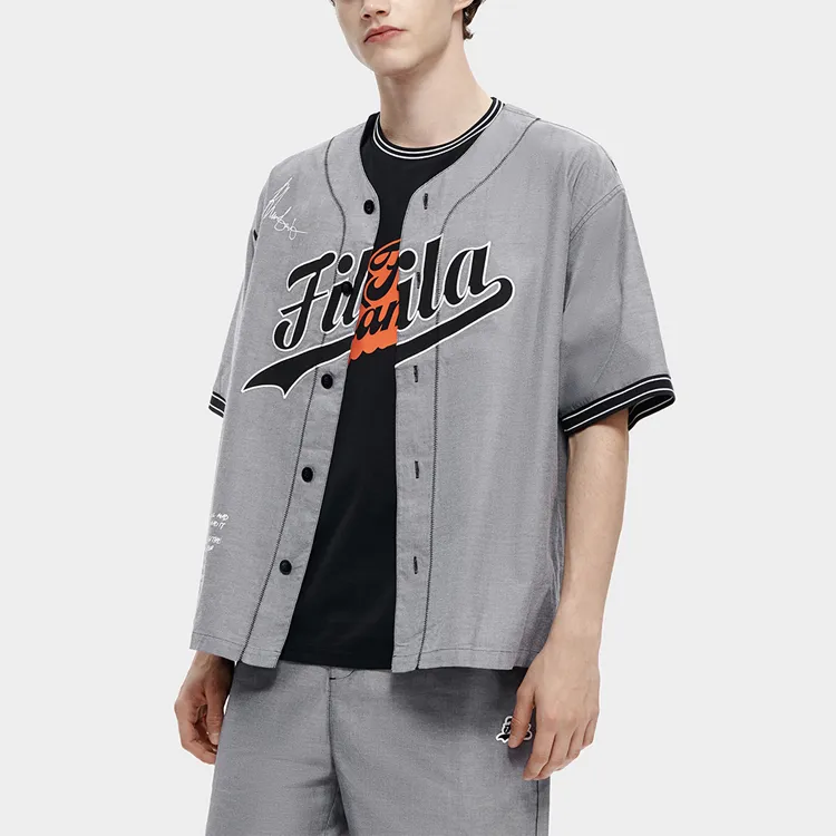 FILA FUSION Shirt Men's Pitch Black-4