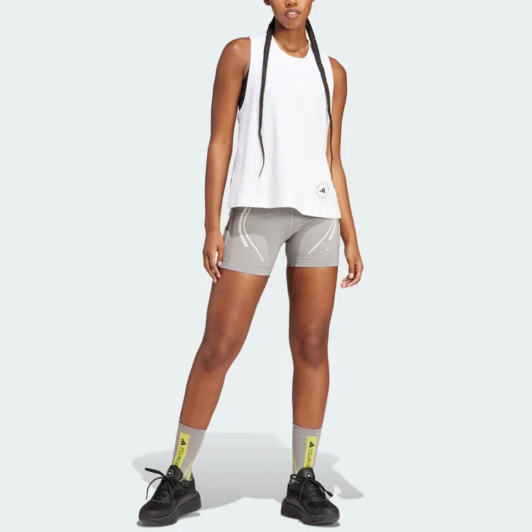 Adidas Free Shipping With AdiClub Adidas By Stella McCartney Logo Tank Top-4