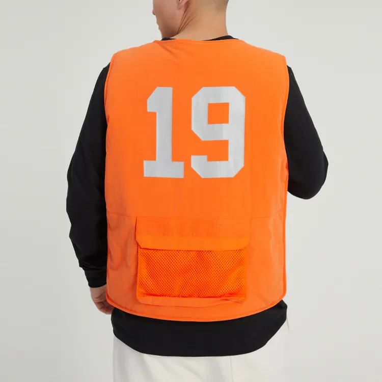Nike Men's Full-Zip Premium Basketball Vest Orange-2