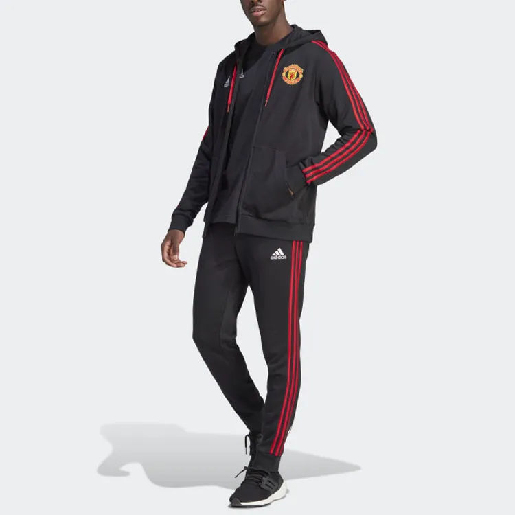 Adidas Manchester United Sweatshirts Men Black-4
