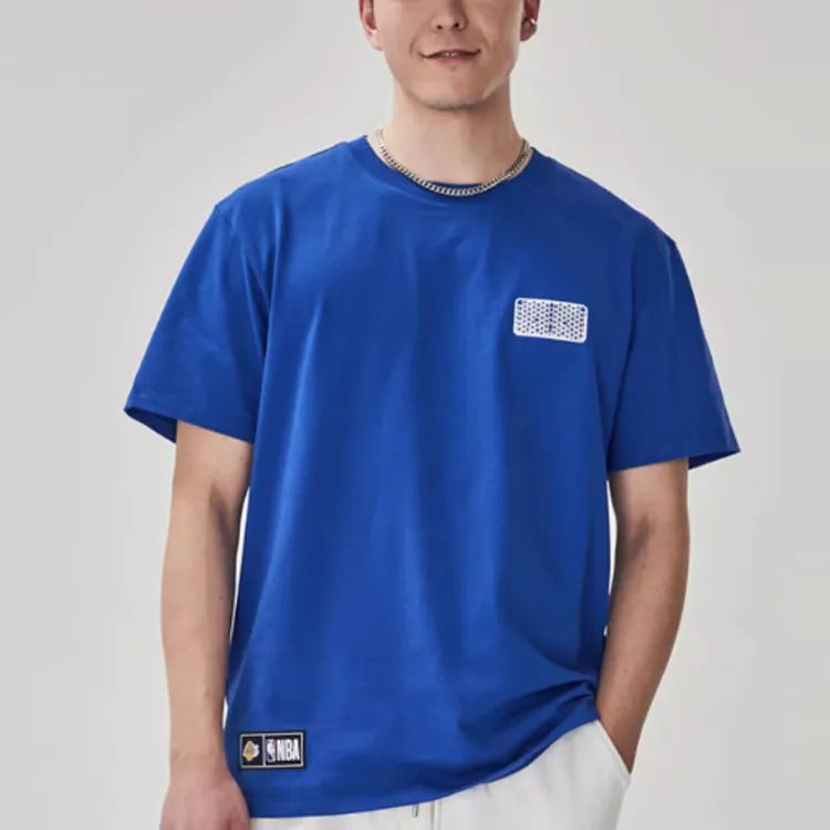 NBA Los Angeles Lakers T Shirts Men Blue-4