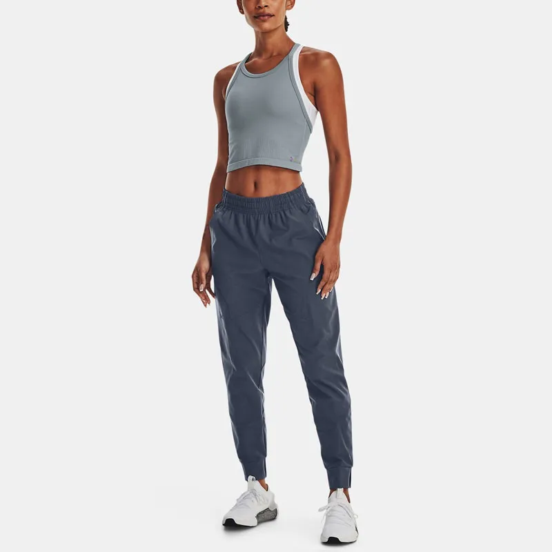 Under Armour Unstoppable Knitted Sweatpants Women's Downpour Gray-4