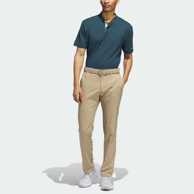Adidas Ultimate365 Polo Shirts Men Arctic Ocean Blue-4