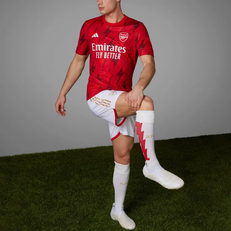 Adidas Arsenal Soccer Jerseys Men Red-2