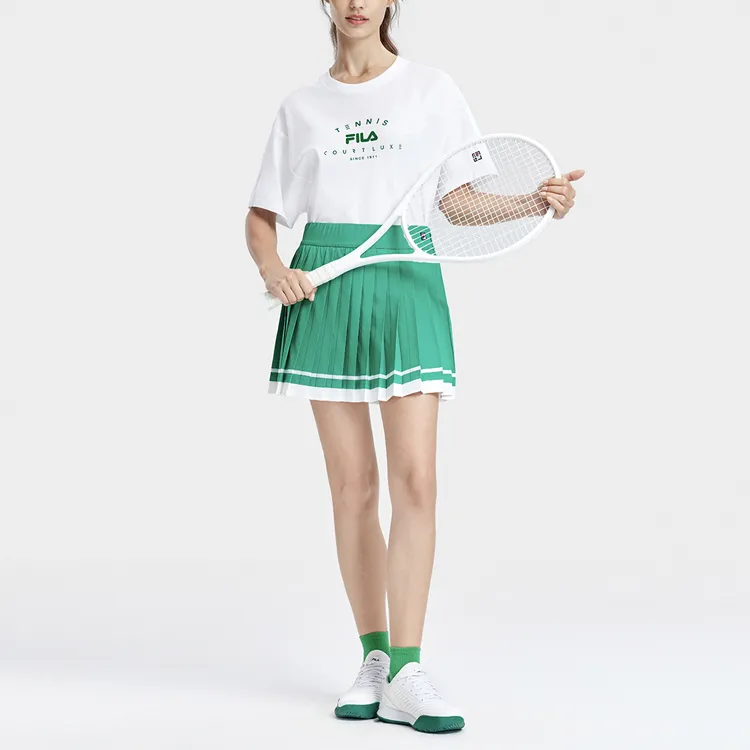 FILA Casual Short Skirts Women's Fairy Grass Green-2