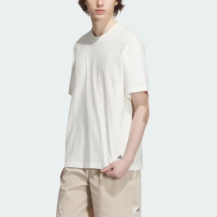 Adidas T Shirt Unisex Jade White-4