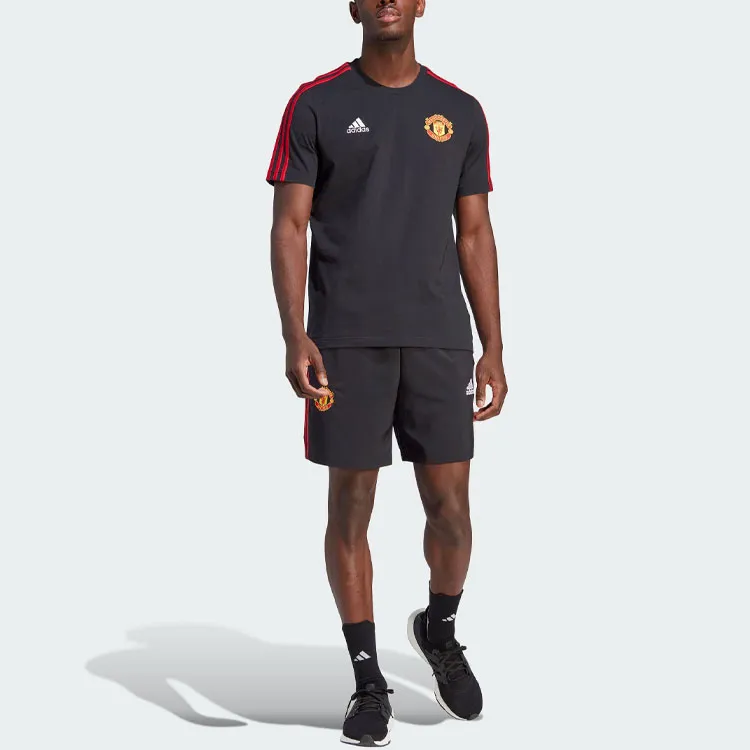 Adidas Manchester United Soccer Jerseys Men Black-3