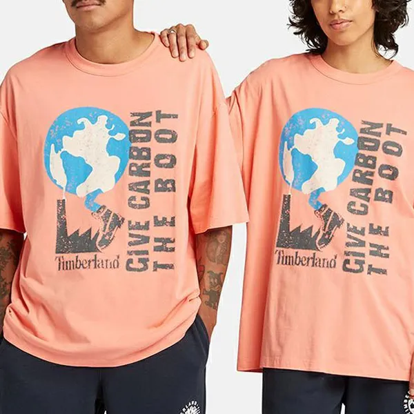 Timberland T Shirts Unisex Shell Pink-3