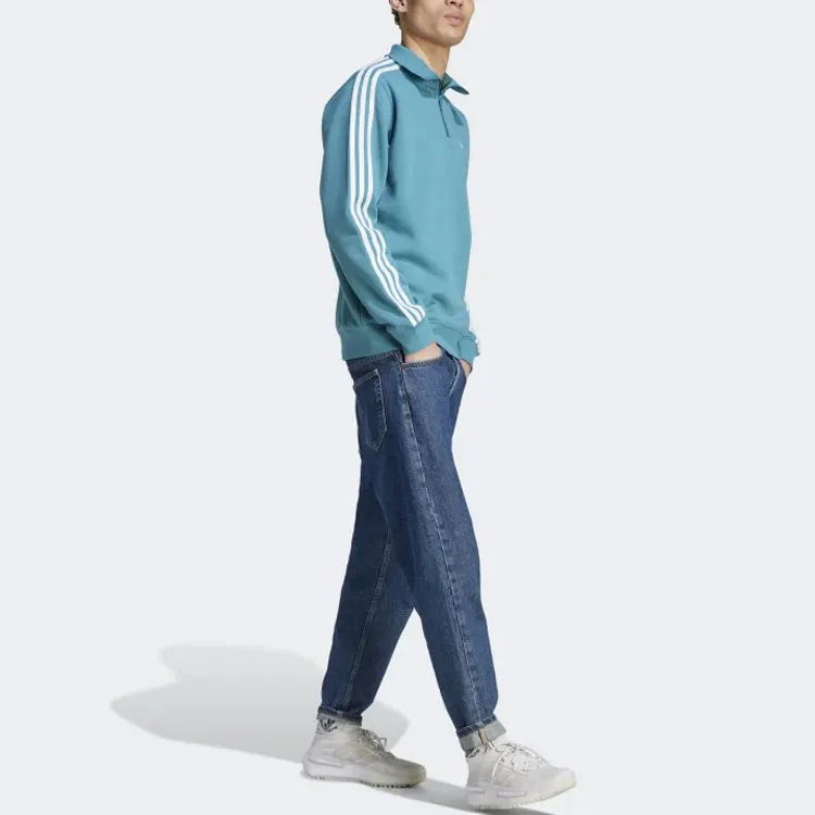 Adidas Originals Adicolor Classics 3 Stripes Half Zip Sweatshirt-4