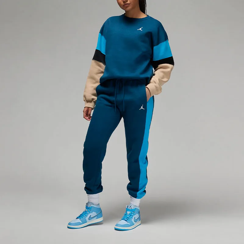 Jordan Knitted Sweatpants Women's Laser Blue-2