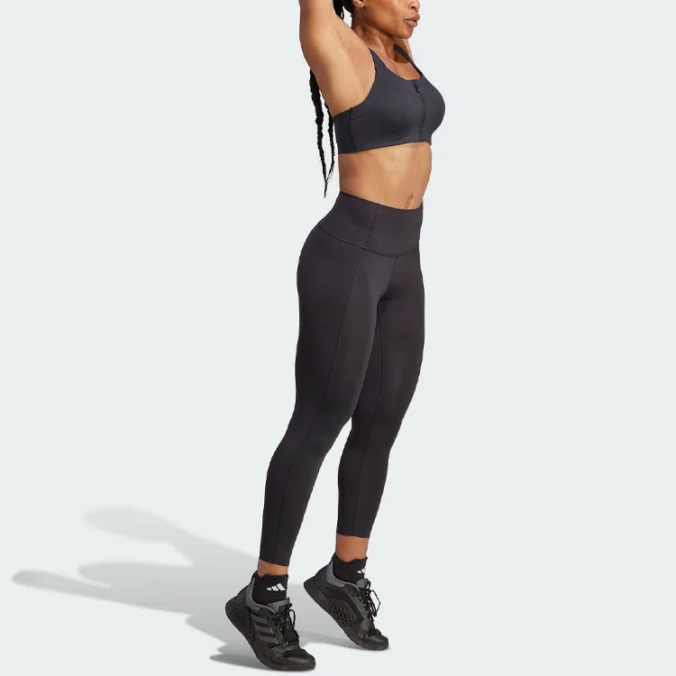 Adidas Free Shipping With AdiClub Tlrd Impact Luxe High Support Zip Bra-5