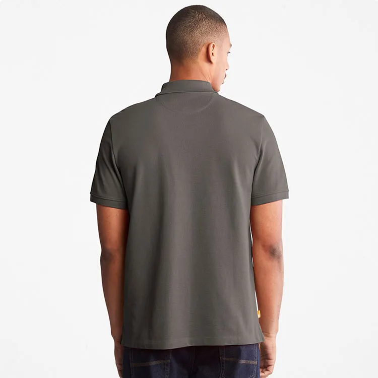 Timberland Polo Shirt Men's Gray-4