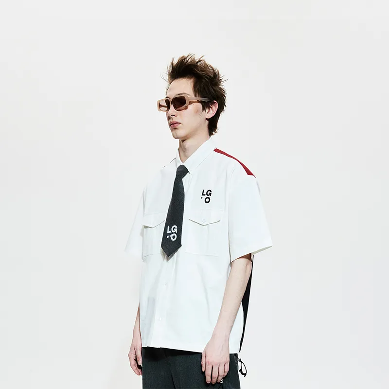 LIFEGOESON Shirts Men White-4