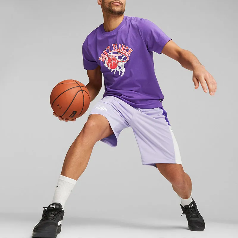 PUMA Blueprint T Shirts Men Violet-4