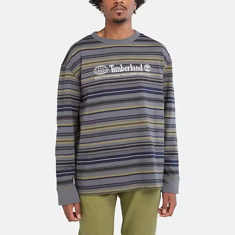 Timberland T-Shirts Men Storm Gray-2