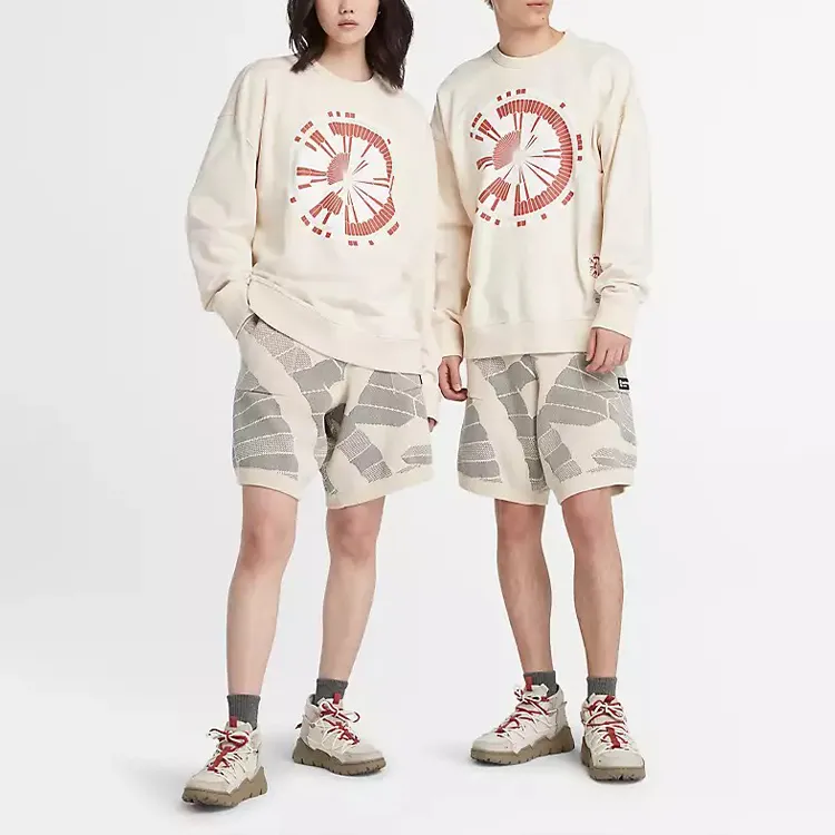 Timberland Sweatshirts Unisex Vintage White-1