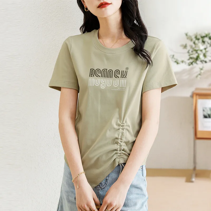 HIPPIEMISS Crop Tops Women's Green-3