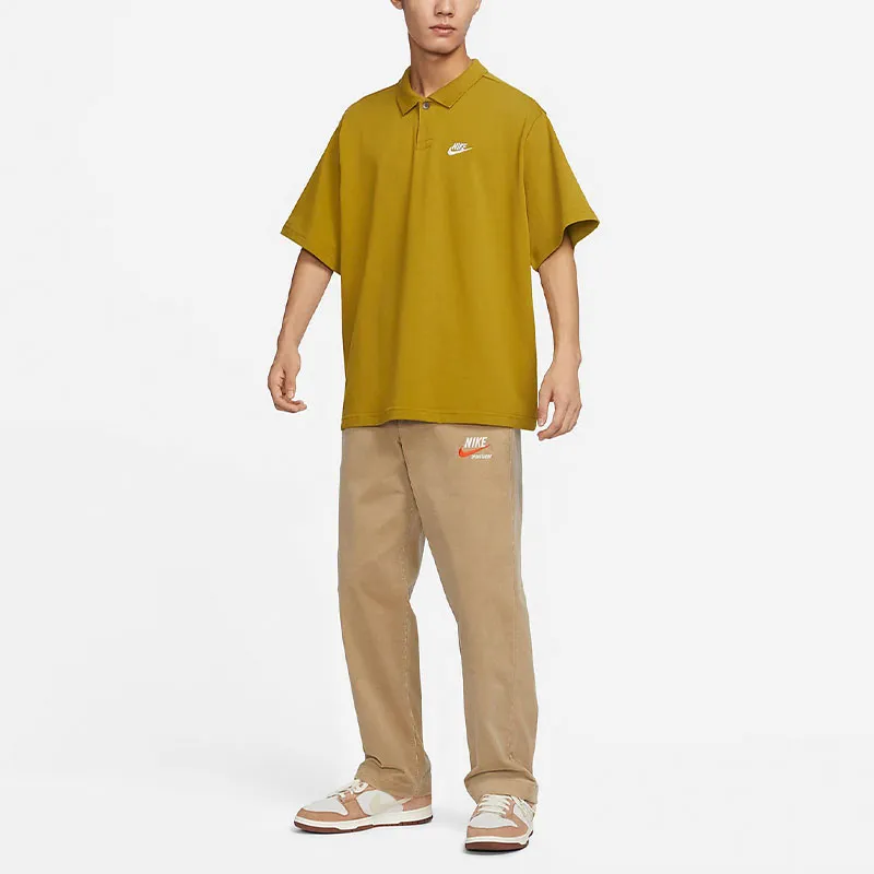 Nike Polo Shirts Men Bronze-2