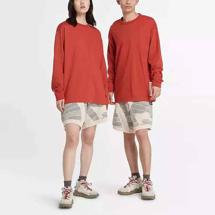 Timberland T Shirts Unisex Red-1