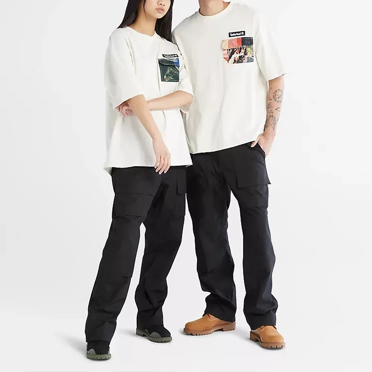Timberland T Shirts Unisex White-1