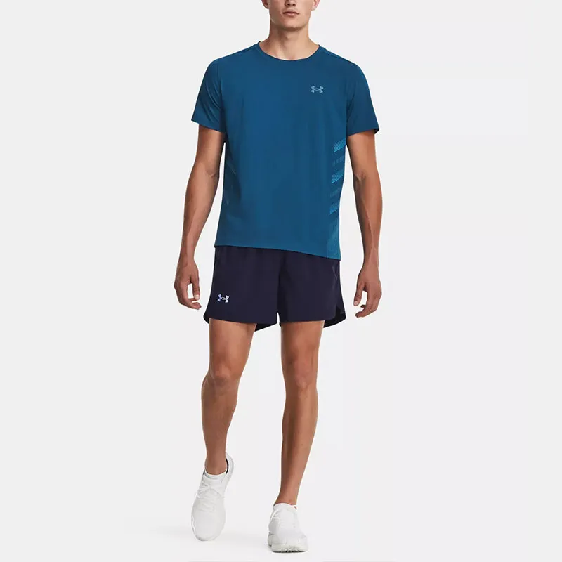 Under Armour T Shirt Men's Collegiate Blue-4