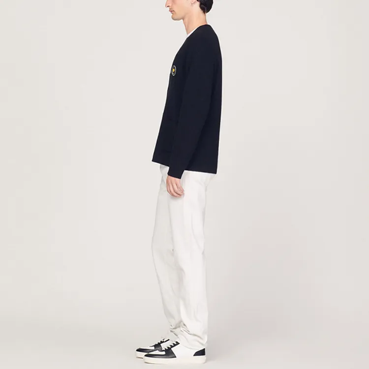 Sandro Knitwear Men Dark Blue-2