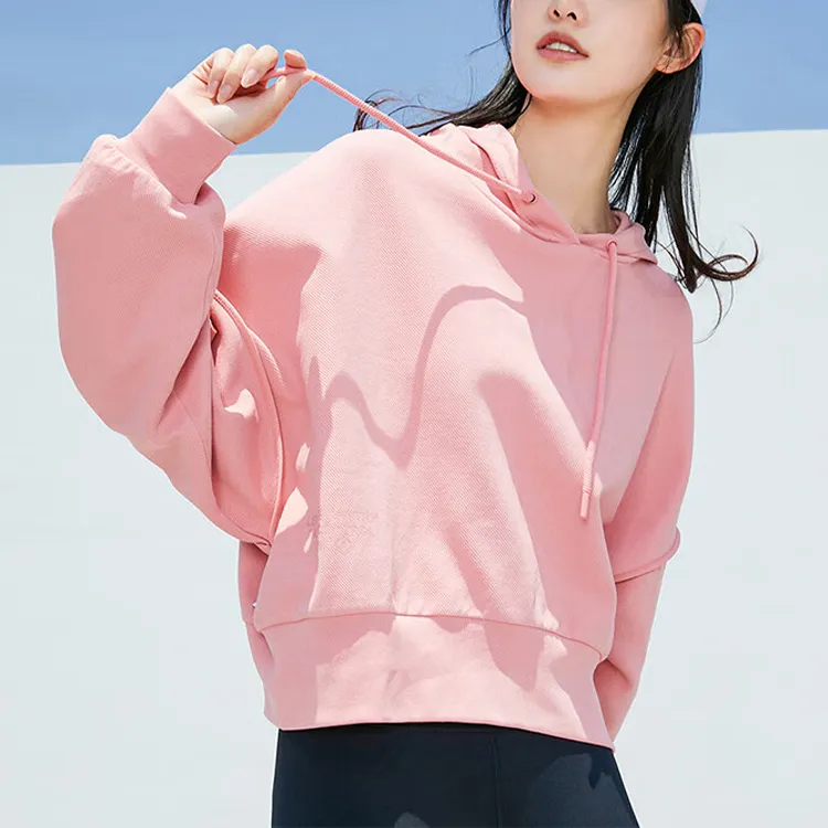 ANTA Life Collection Sweatshirts Women's Dawn Red-4