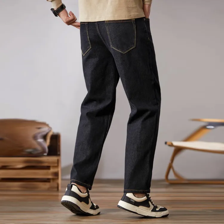 CAMEL Urban Function Series Jeans Men Black-3