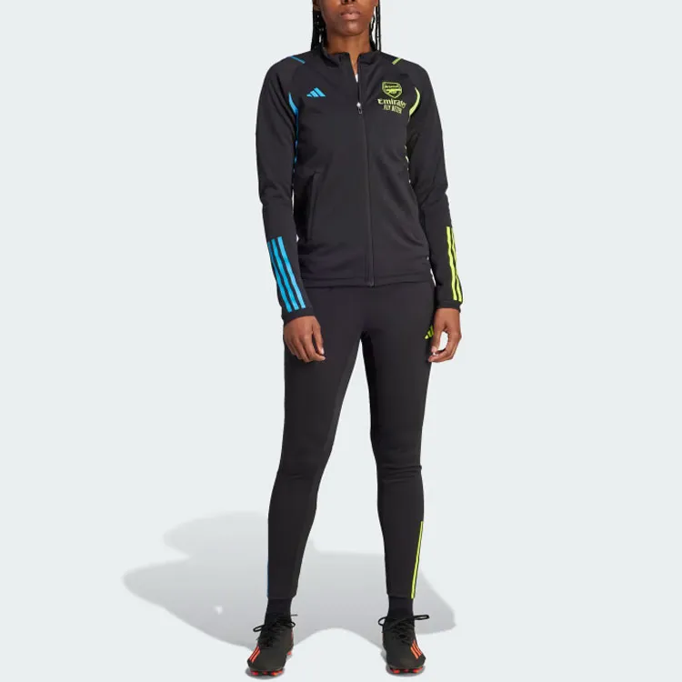 Adidas Arsenal Soccer Jerseys Women's Black-4