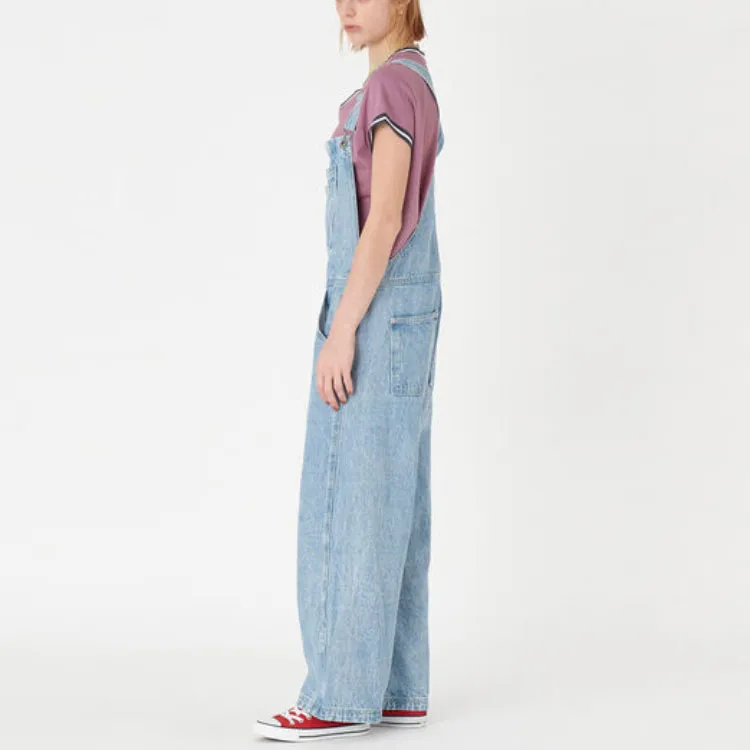 Levis SilverTab Series Overalls Women's Light Blue-3